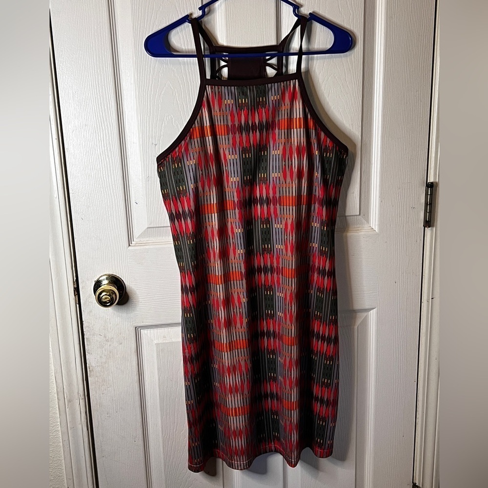 Prana Womens  Multicolored Carmine Ardor Dress